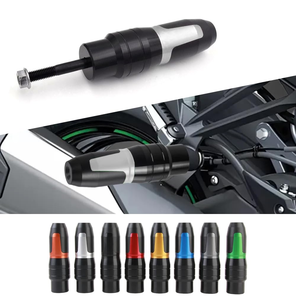 For カワサキ Ninja 1000SX 2023 Ninja 1000 SX Ninja1000SX 2020-2022 2021 排気スライダー アルミ クラッシュ パッド オートバイ