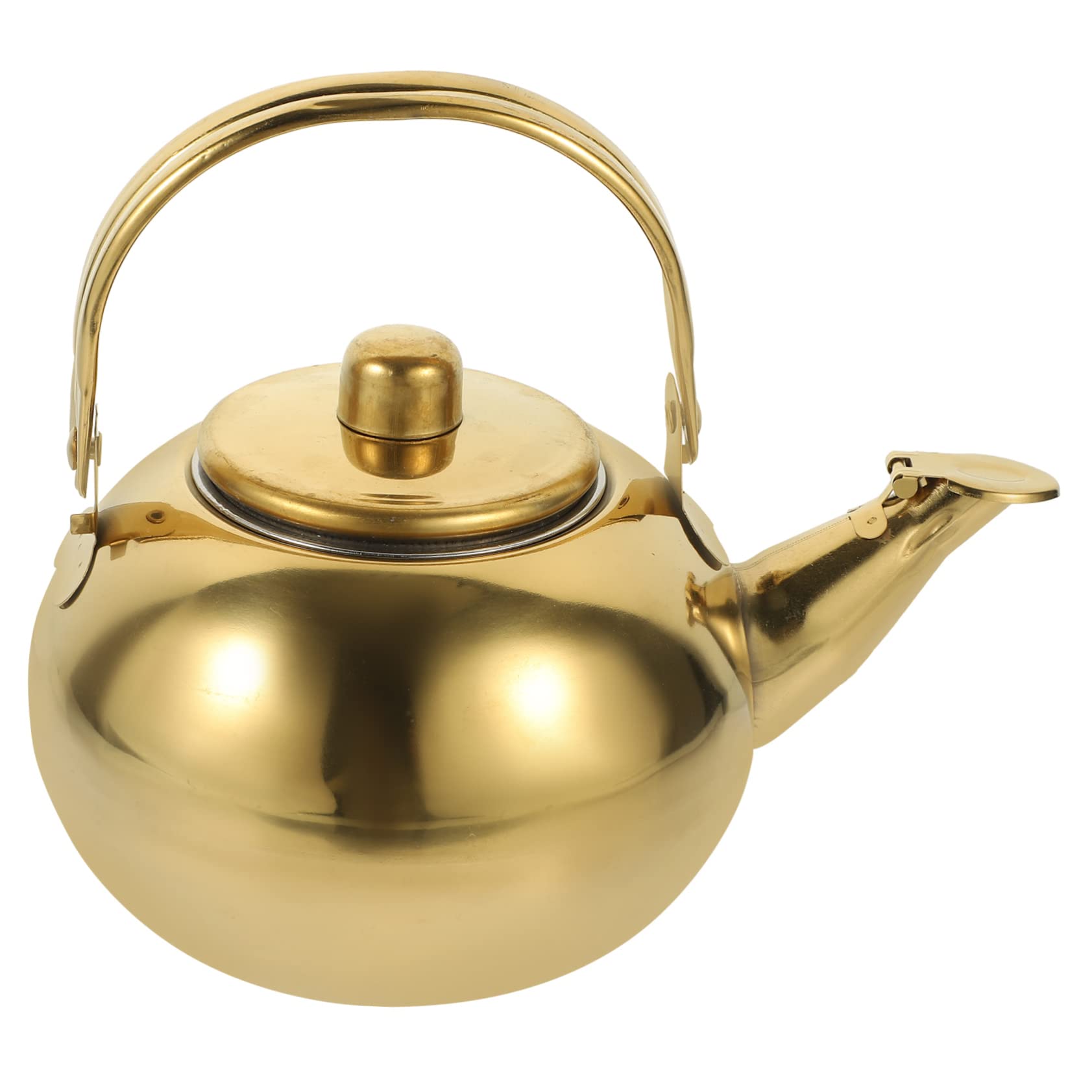 やかんが口笛を吹く中国式急須湯沸かし器湯沸かしポットInfuserとメタルレトロコーヒーポット急須ステンレス鋼 7,726円