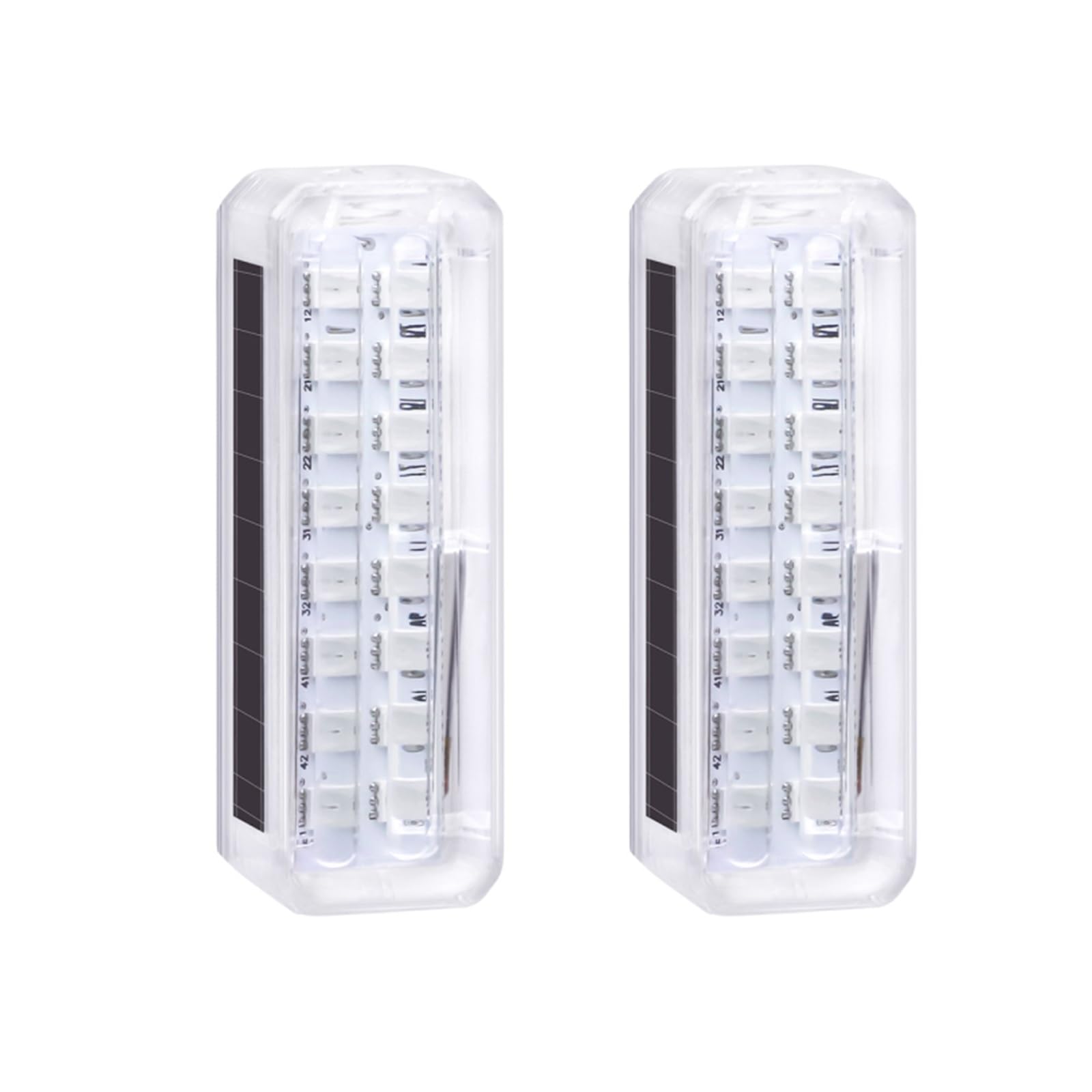 ソーラー充電式 ストロボライト LED 警告灯 7色変化 高輝度 配線不要 感光センサー 振動検知 防水 非常信号灯 車用 イルミネーション 衝突防止 補助灯 汎用 ストロボ 車 バイク LEDライト 点滅ランプ フラッシュライト テールライト 車 アクセサリー 2個セット