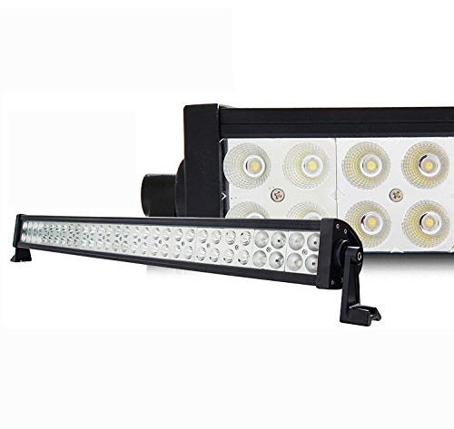 32インチLEDワークライト LEDライトバー オフロード防水作業灯 CREE製180W 9600LM 60連10-30VDC対応(12V/24V兼用）二列配列
