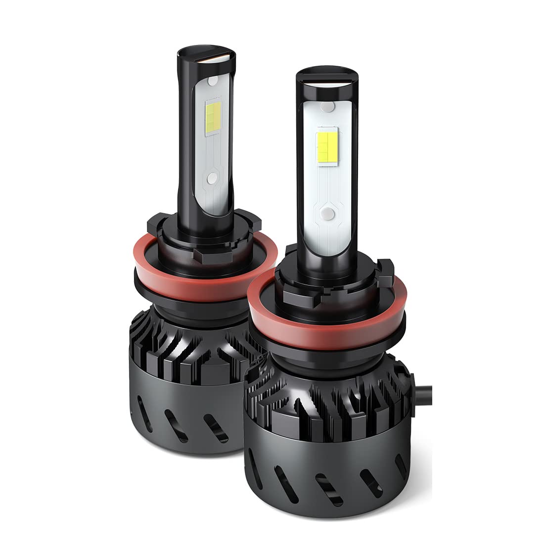 LED前照燈 H4 Hi/Lo 3色熱度うつり変わり 押し並べて式-POOPEE フォグランプ DC12V車用 28W 両面発する 6000k/3000k 黄色・白いこと切替え