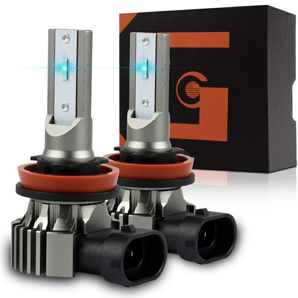 H8 H11 H16 LED フォグランプ 内燃機関青色 青色 青 12000K 蒸気霧 弁膜 フォグライト DC 12V 車用 LED弁膜 気違い受け答え 原則として型 4000LM×2 12W×2 CSP手当て 2個入