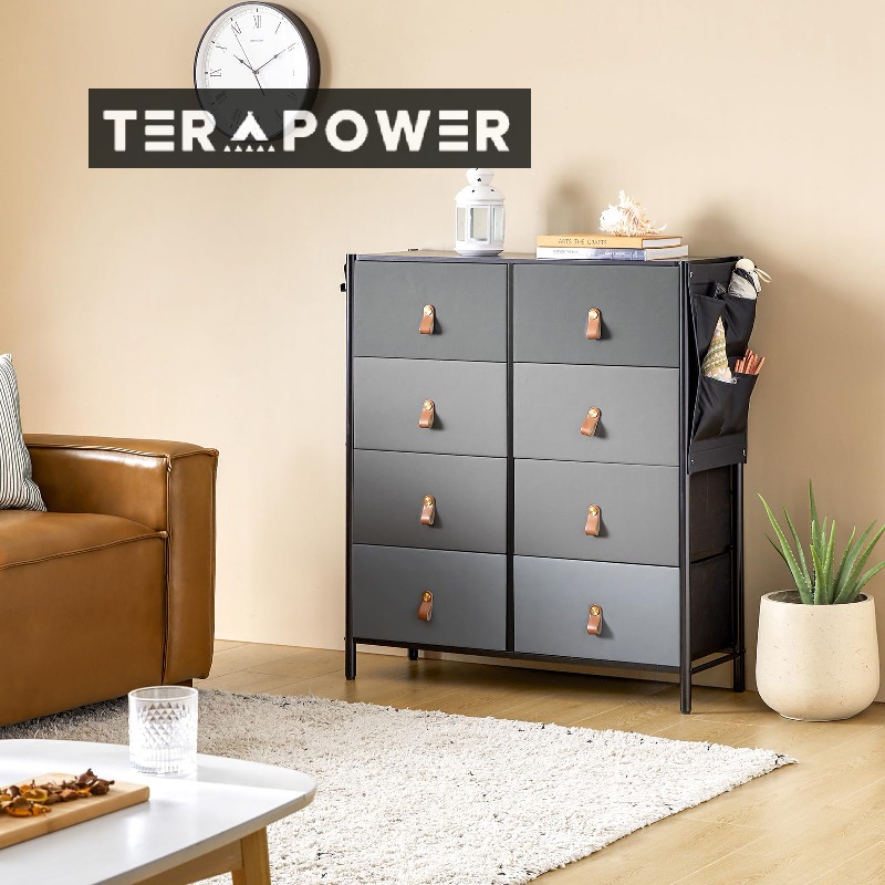 楽天市場】タンス チェスト キャピネット 箪笥 収納 4段8杯 布製