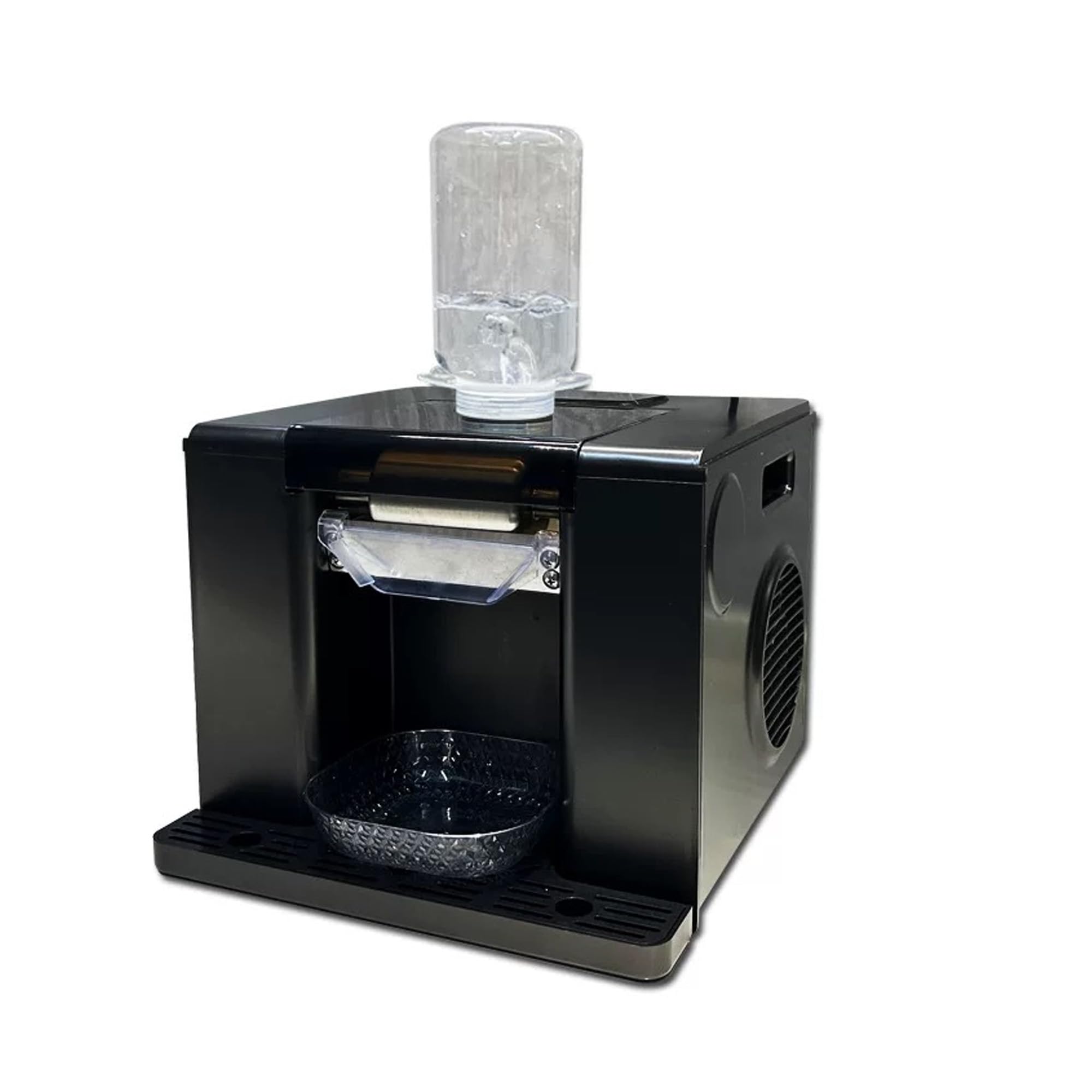 ⭐️製氷機⭐️ハンドル付き6分で9個の氷！バスケットスクープ付きセルフクリーニング 楽天市場】CROWNFUL 製氷機 家庭用 高速製氷 自動洗浄機能
