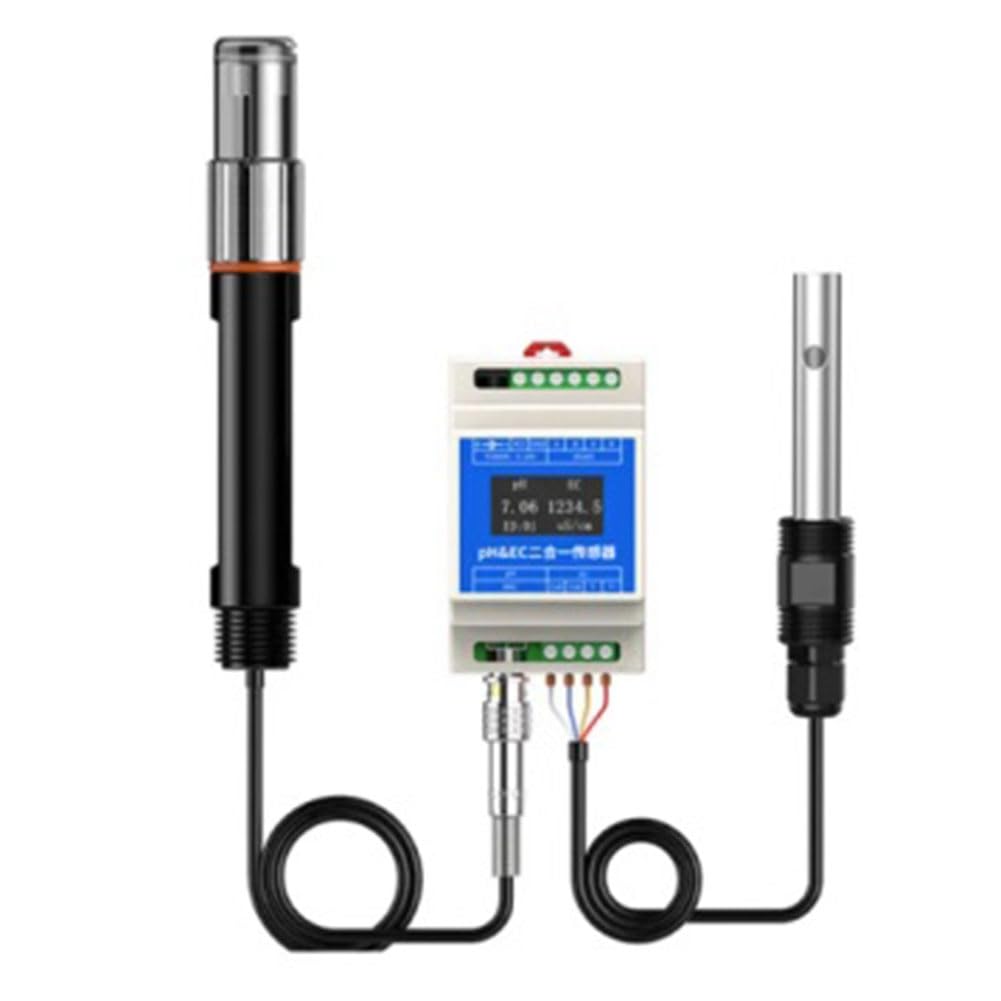 Din レール タイプ PH EC プラスチック電極プローブ検出器 485 2-In-1 センサー産業用下水モニター (D) 耐久性｜明金万代
