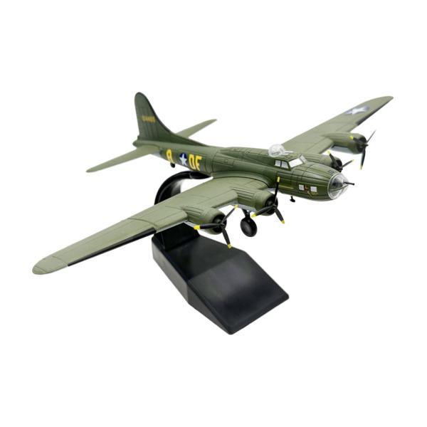 シミュレーション 1/144 B17 航空機モデル ミニチュアおもちゃ グッズ 子供 大人 おもちゃ ギフト ディスプレイベース付き オフィ｜明金万代