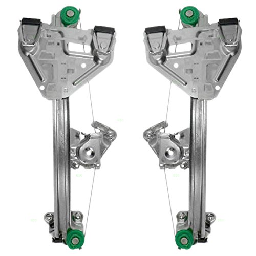ドライバーと助手席背面電源ウィンドウリフトRegulators交換用for Cadillac 15277680 15277679|明金万代