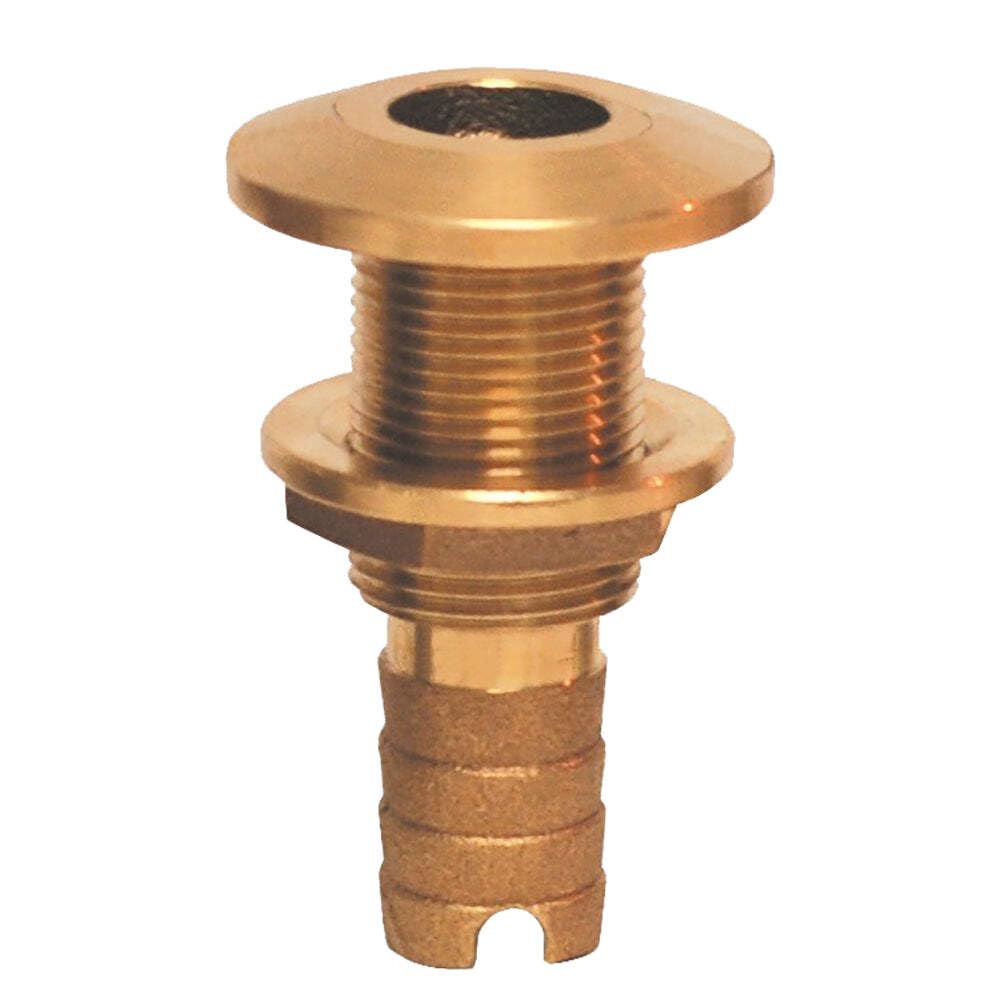 ブロンズ ホース バーブ スルーハル継手 - 2.5 cm｜明金万代