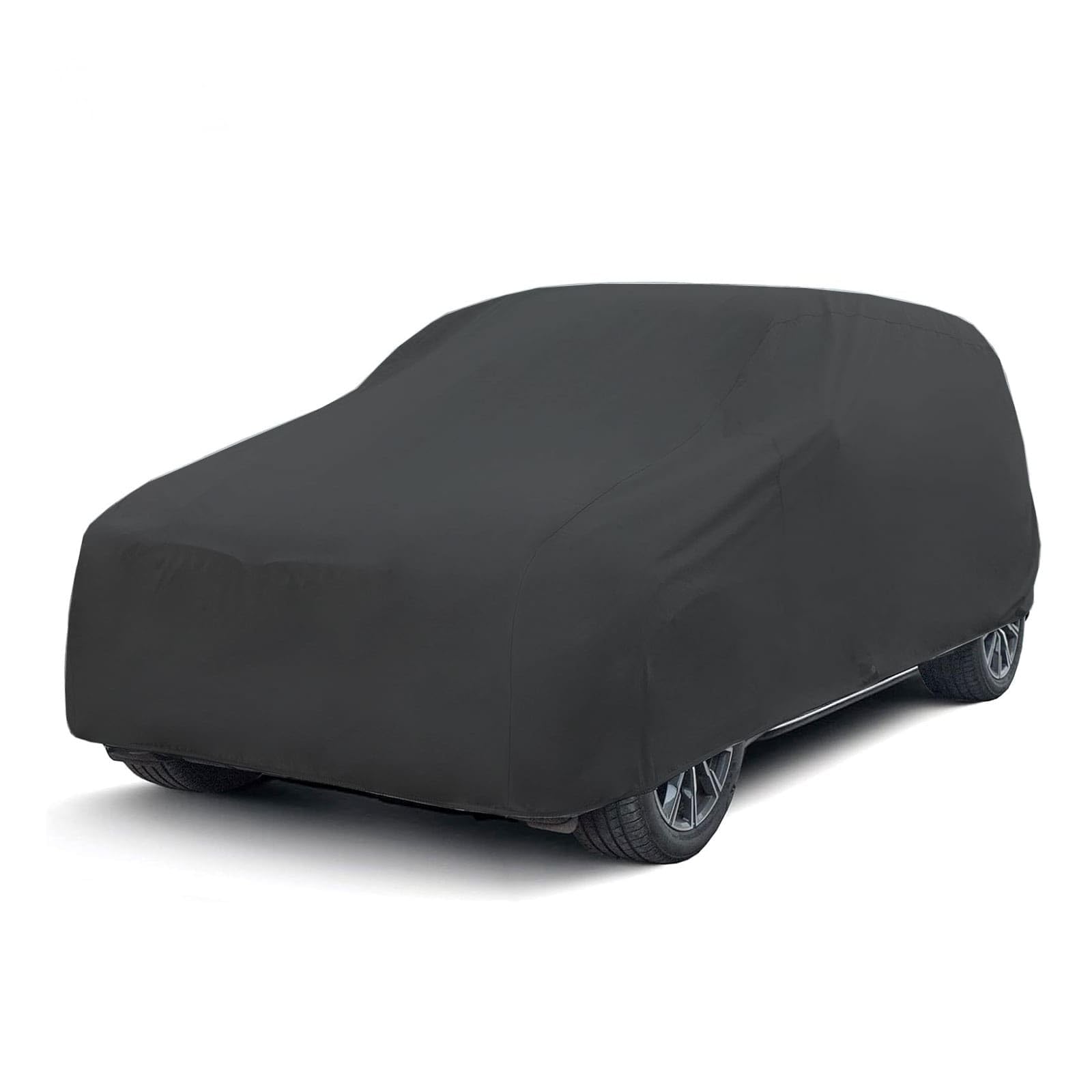 インドアサテンカーカバー ランドローバー レンジローバー スポーツ 2013-2022 SUV 4ドア用 セミカスタムフィット 伸縮性 柔軟 ハイエンド ラグジュアリー 防塵 ブラック｜明金万代