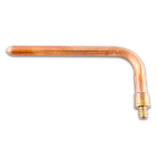 1/2インチ PEX LF 真鍮 x 1/2インチ 銅 (3-1/2インチ x 8インチ)｜明金万代