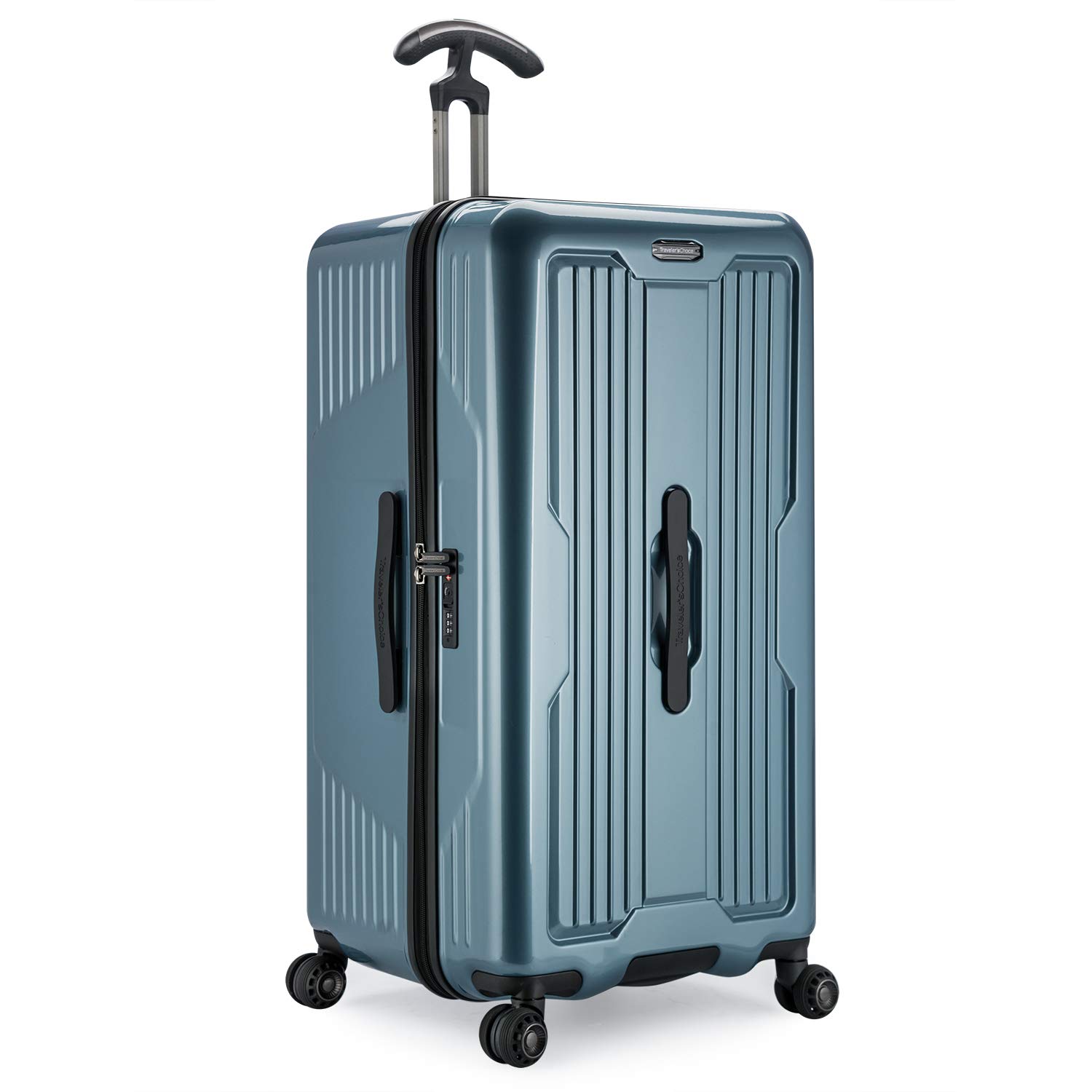 ハードサイド ラゲッジ ポリカーボネート トランク スピナー スーツケース, ティール, 30" Trunk Luggage, Ultimax ハードサイド ラゲッジ ポリカーボネート トランク スピナー スーツケース｜明金万代