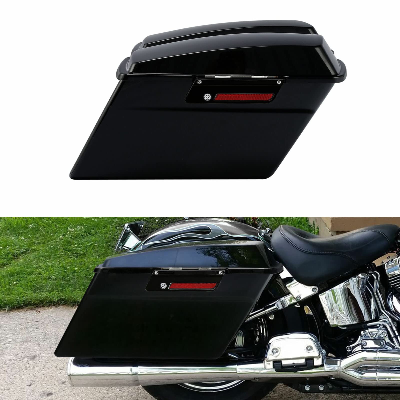 ハードサドルバッグ サドルバッグ トランク+蓋ラッチキー Harley 1994-2013   2012 2011 2010 2009 2008 1999用