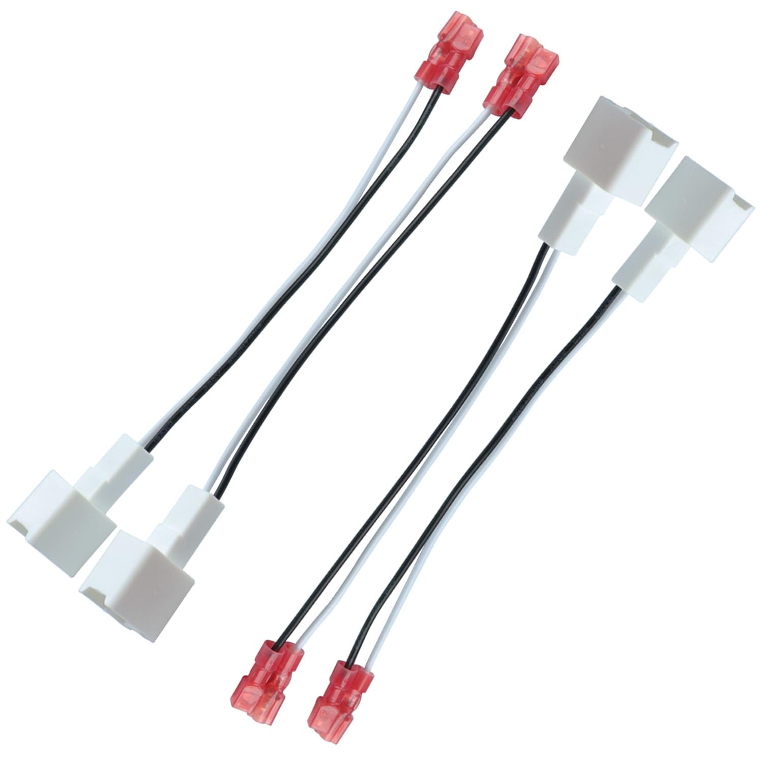 4個 72-7800 スピーカー 配線ハーネス アクセサリー 交換用 アコード シビック CRV アキュラ CL TL フロント リア ドア スピーカー アダプター 配線ハーネス ドア スピーカー プラグ ワイヤーハーネス(72-7800)