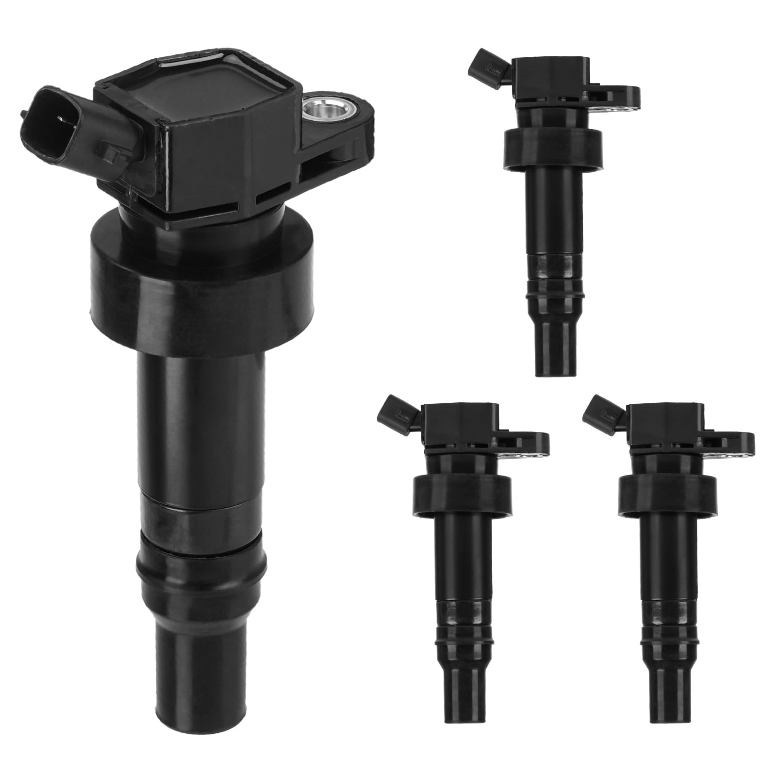 イグニッションコイルパック ヒュンダイアクセント 2012-2020 1.6L、Veloster 2012-2017、Kia Rio Soul 2012 2013 2014 2015 2016 2017 2018 2019 UF652 5C1860用 C1803 -4セット。