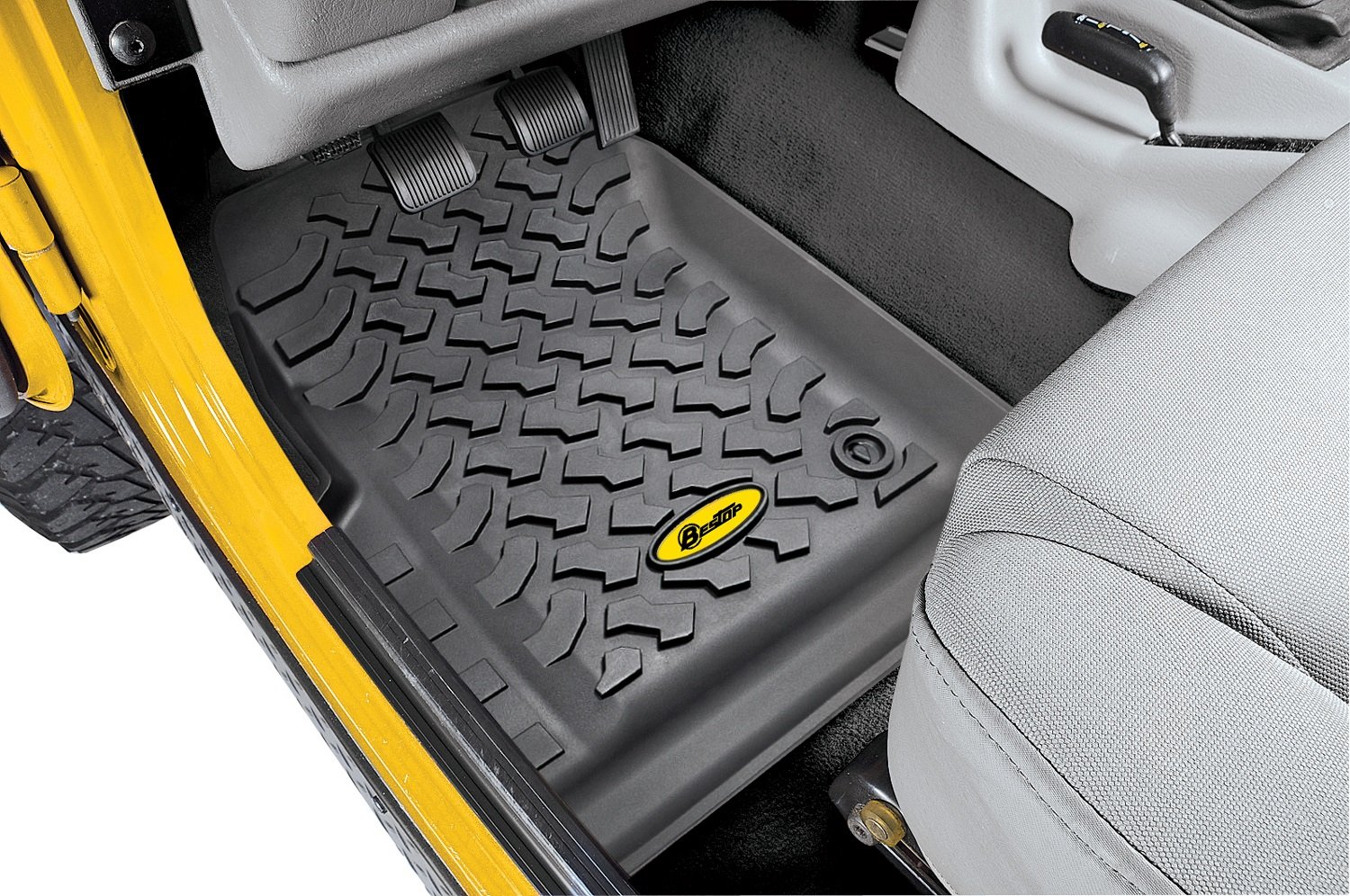 ベストップ51509 – 01のペアフロント用フロアマットJeep Wrangler 1997 – 2006【並行輸入】|明金万代