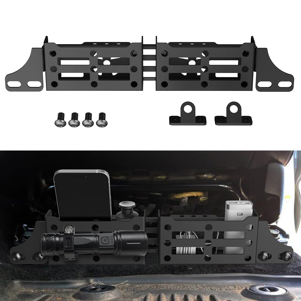 カーシートブラケット収納バスケット - ユニバーサルMOLLEパネルオーガナイザー Toyota Tacoma 4Runner Lexus GX460/GX470に対応 | タクティカルギアマウントシステム&amp;クイックインストール｜明金万代