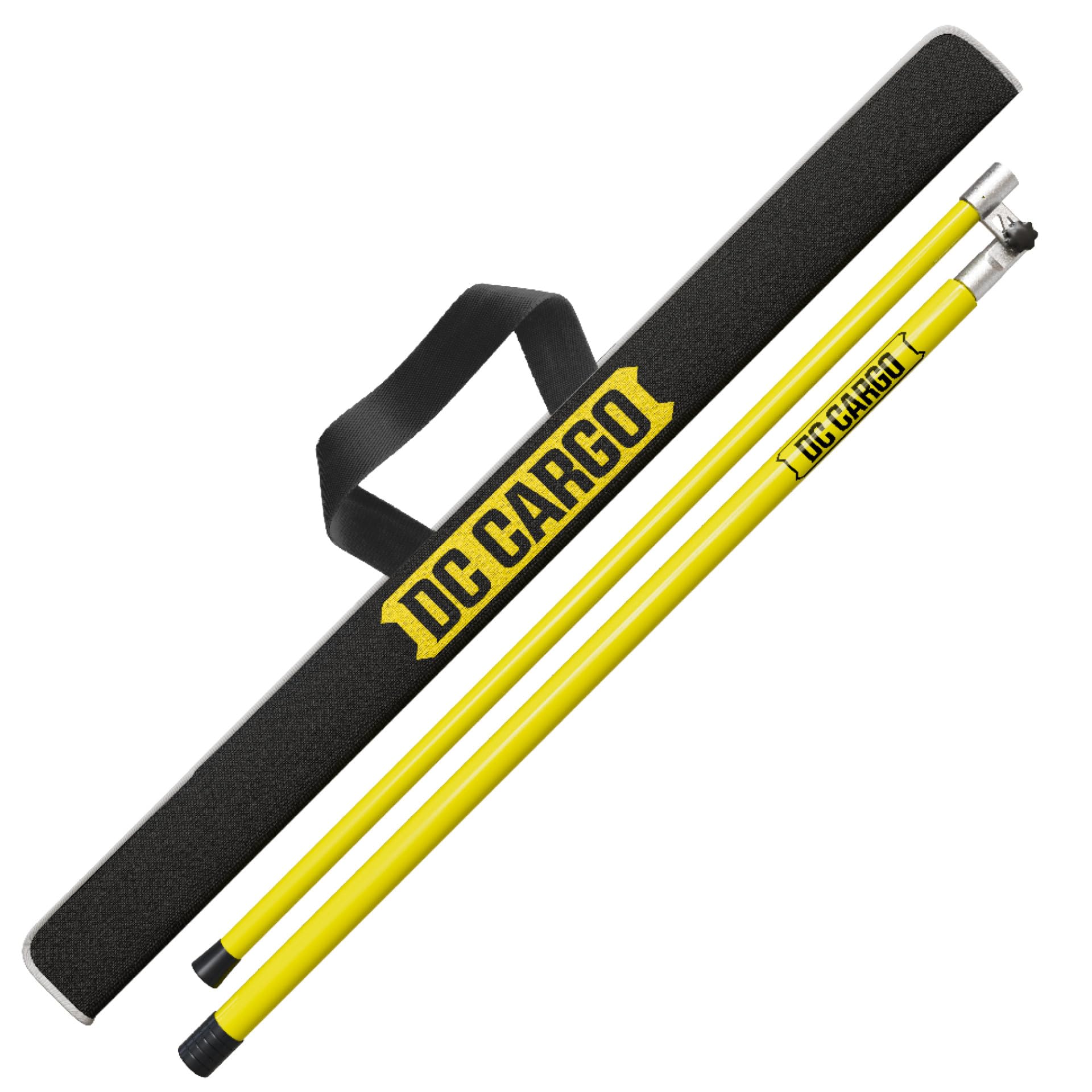 荷重高さ測定スティック 15フィート 特大トレーラーまたはフラットベッド荷重の測定用 コンパクト&amp;調節可能 キャリーケース付き｜明金万代