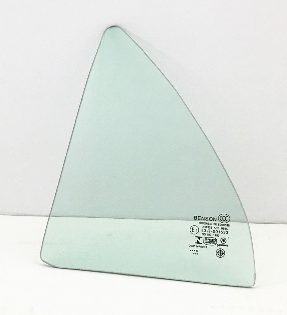 １番ウッド/左方リアベントウィンドウガラス取り替えっこ用 トヨタ カローラ4部屋の入り口サルーン2003-2008用