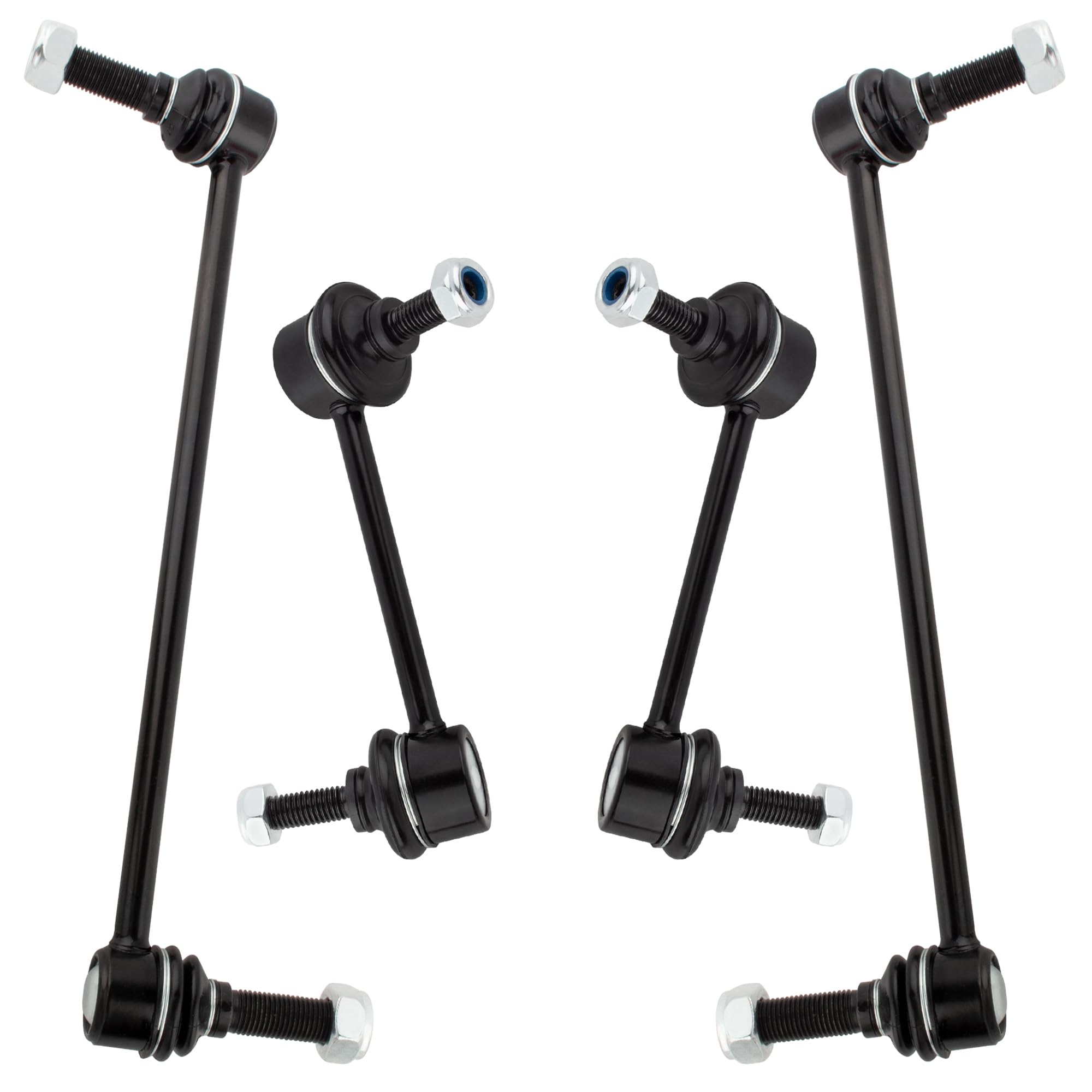 フロントリアスウェイバーリンク 4個 K750393 K750394 K750388 K750389 スタビライザーリンクサスペンション Ford Taurus Flex 2010-2018 Lincoln MKT 2010-2017、MKS 2010-2016用|明金万代