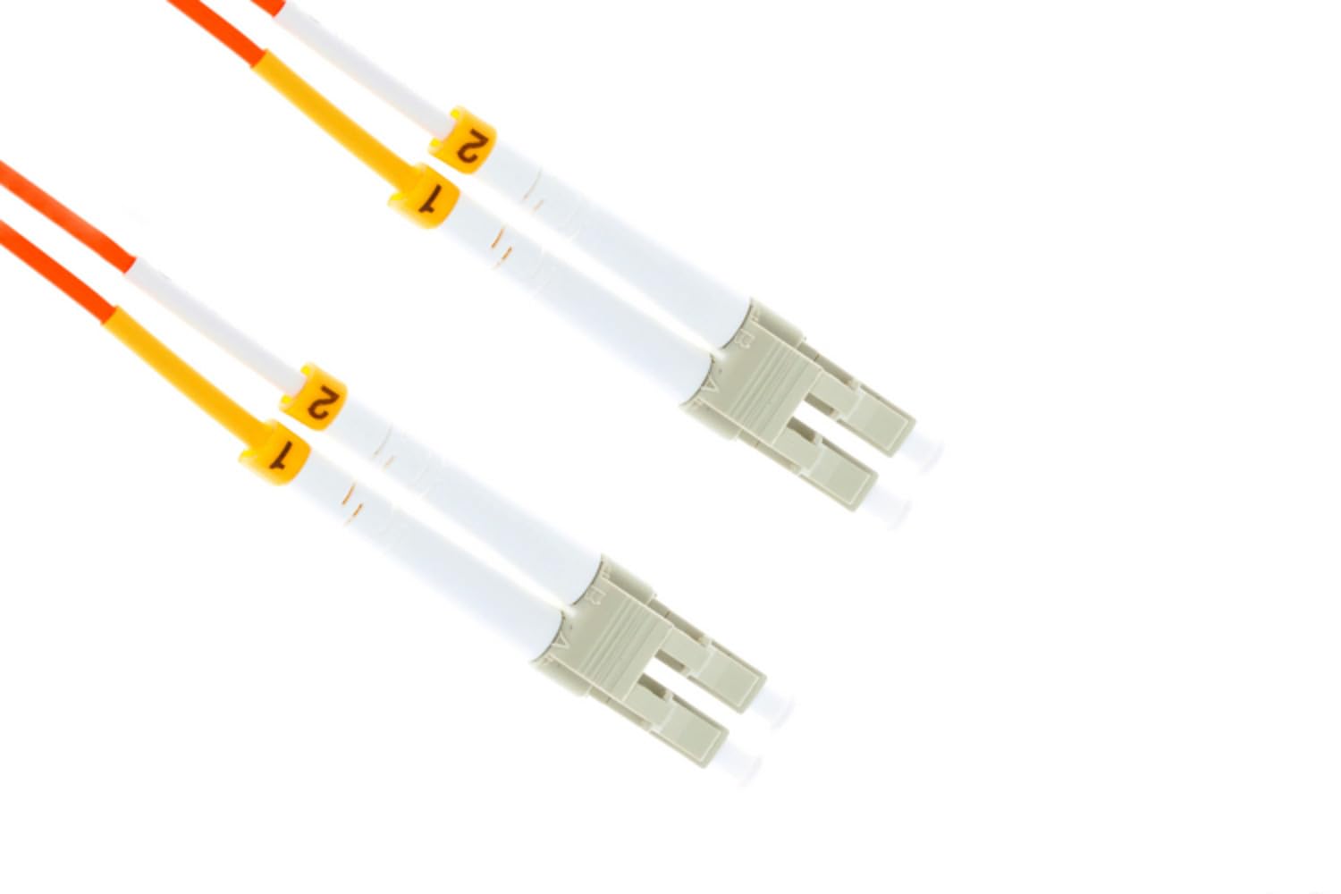 LC to LCマルチモードデュプレックス62.5 / 125ファイバーパッチケーブル 2 Meters FMD6-LCLC-02｜明金万代