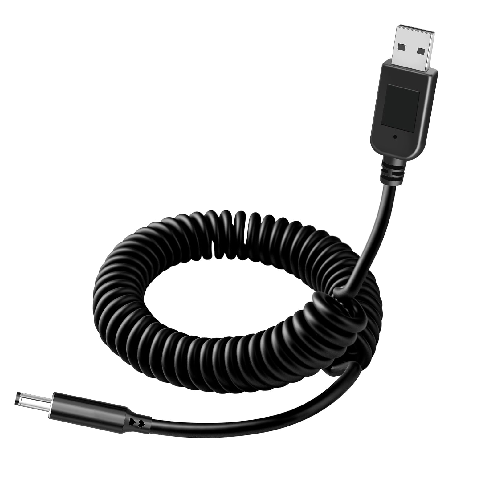 ベビーカーカメラケーブル USB - DC5521 - USB 12V ワット数スプリングケーブルアダプター
