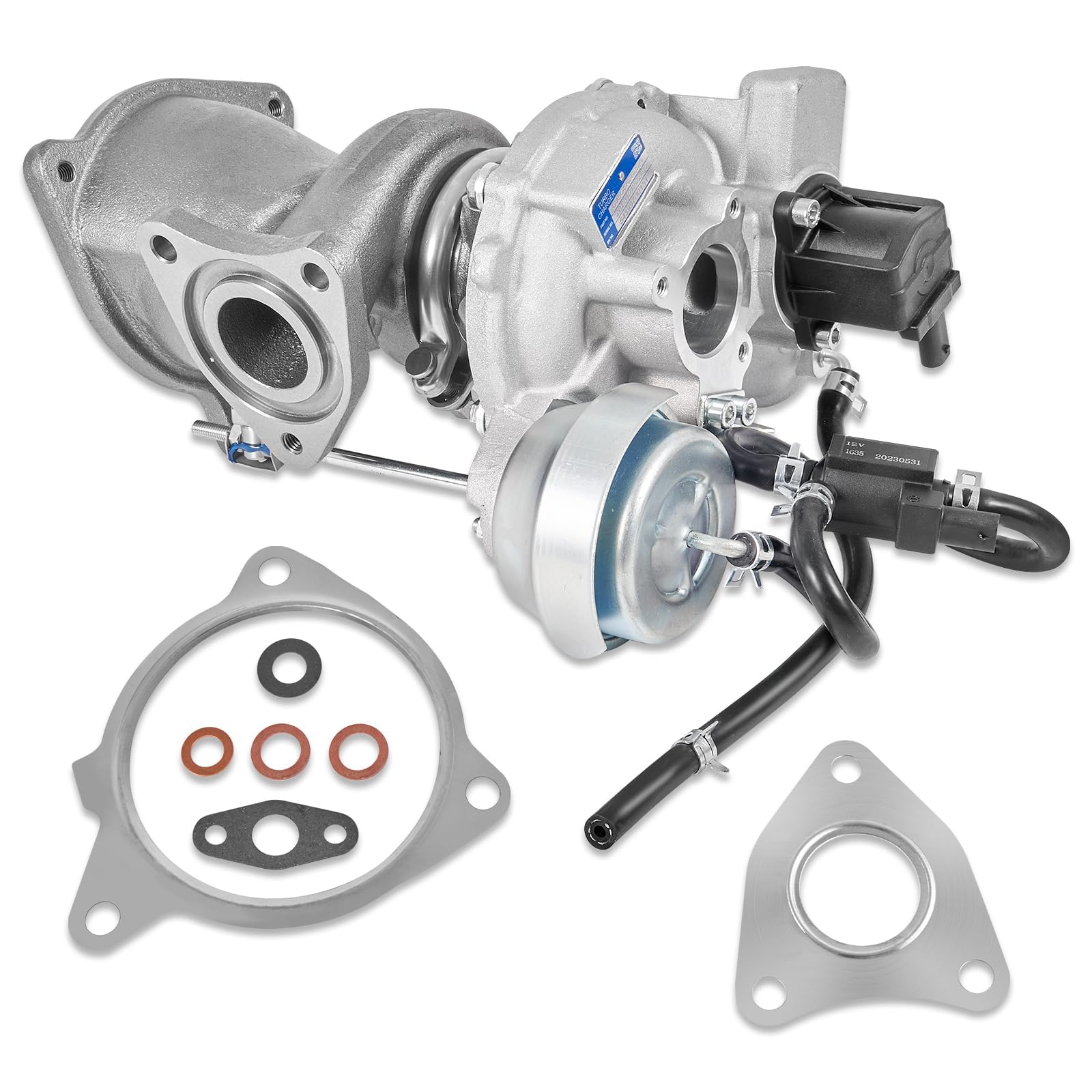 KP39 1.6L ターボターボチャージャーキット ガスケット付き Ford Escape 2013-2016、Fiesta 2014-2017、Fusion 2013-2014、Transit Connect 2014-2015、Replace# CJ5G6K682DA、543997001に対応 44｜明金万代