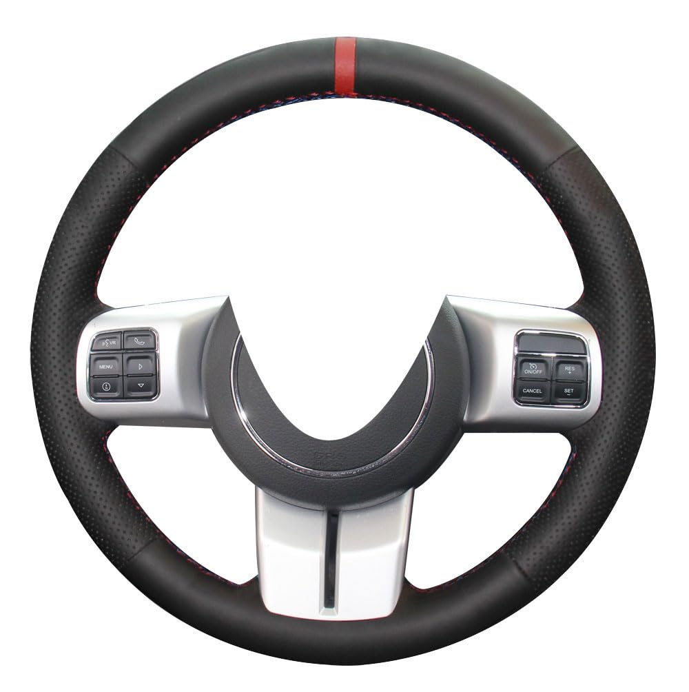 ステッチハンドルカバー ジープ ラングラー パトリオット SUV 2011-2017 ラングラー JK 2018 グランドチェロキー 2011-2013 コンパス 2011-2016 インテリアアクセサリー マイクロファイバーレザー|明金万代