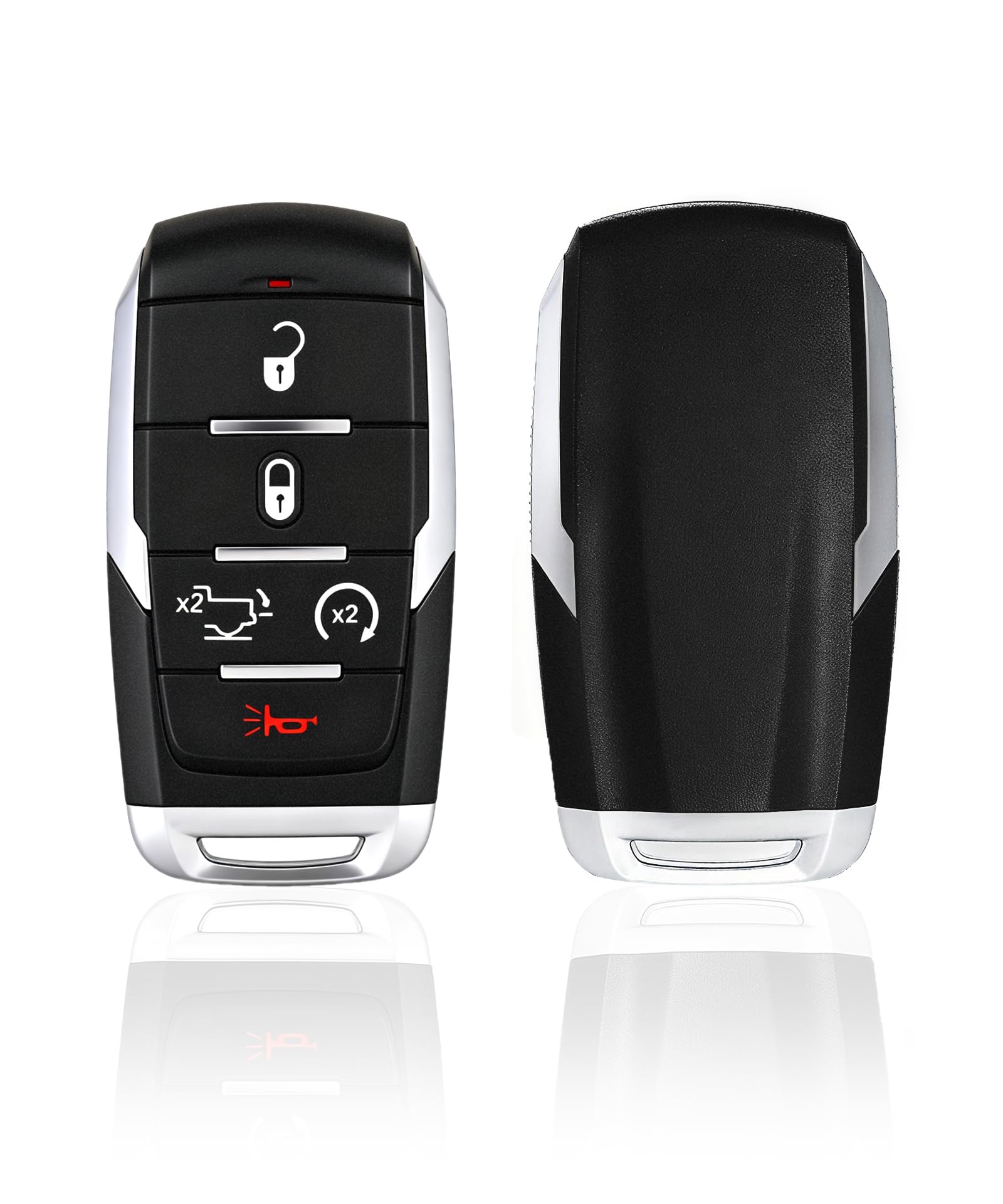 1500 2019-2020 YIKEBALOG 5名取り草間ぢかさリモートコントロールキーフォブ用かっこ良い手懸かり Dodge ランダムアクセス記憶装置 1500 2019-2020 OHT-4882056用