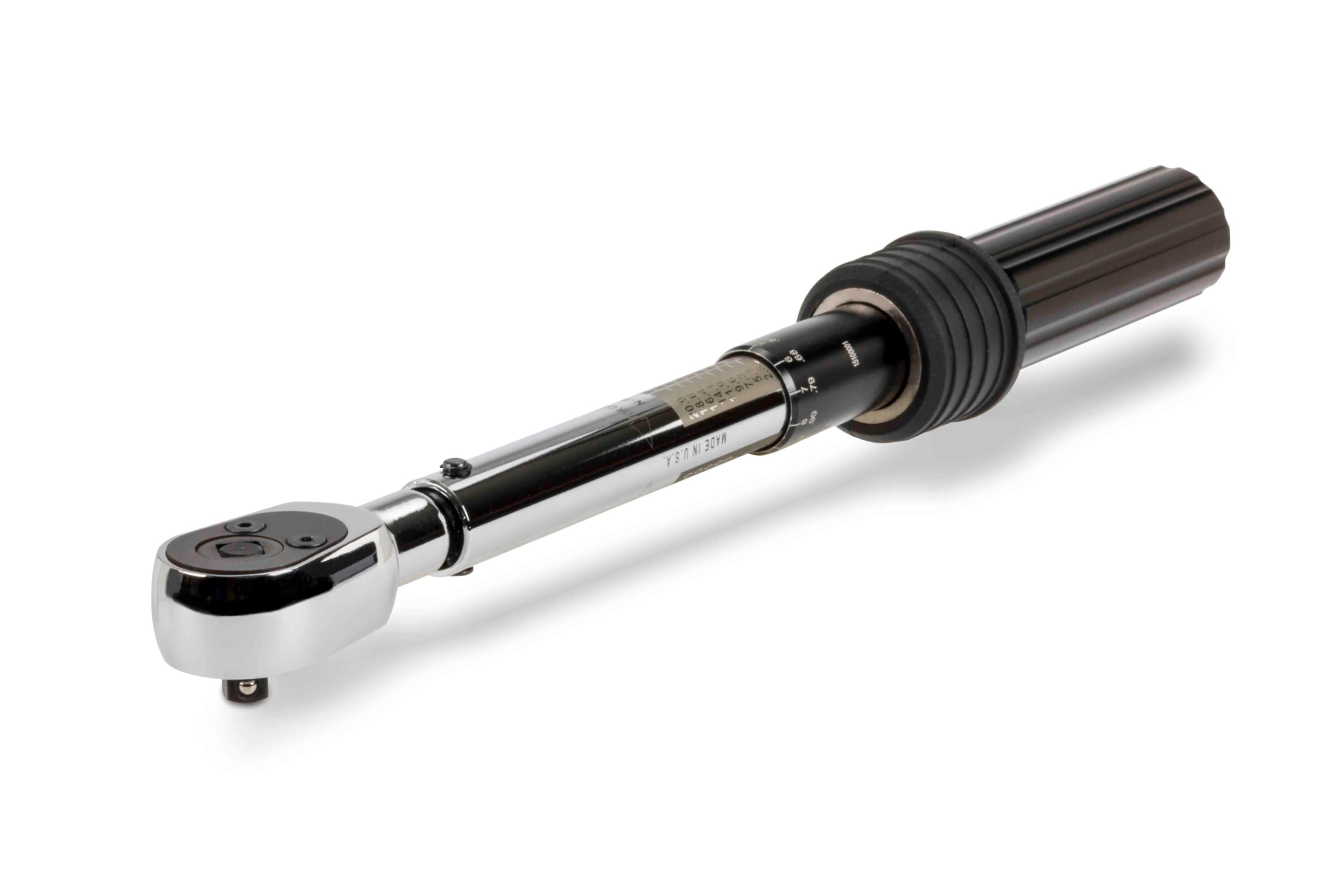 1/4インチ プッシュスルードライブ 20-200インチ ポンド トルクレンチ (CEN-97361B)｜明金万代