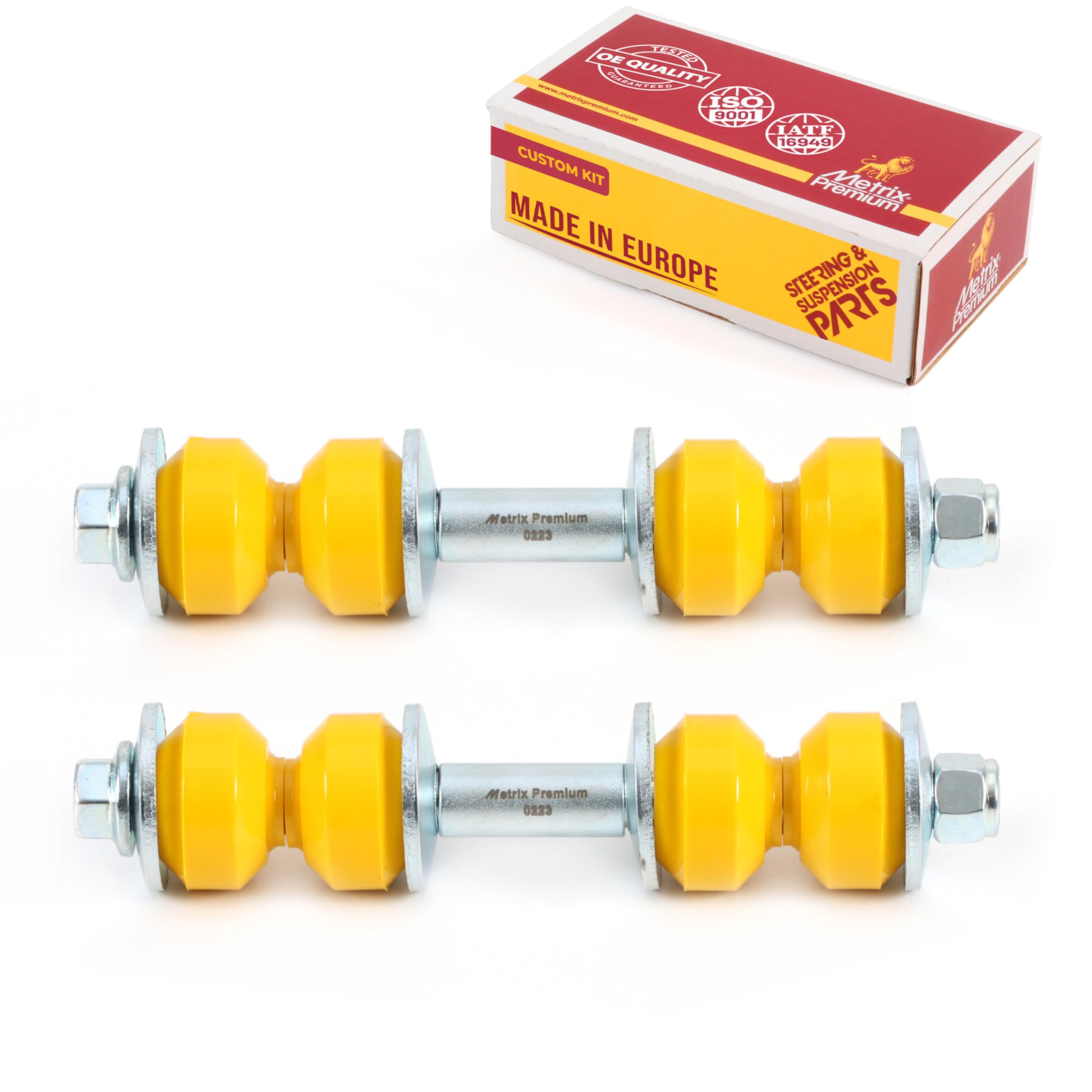 フロントスタビライザーバーリンク MK5255 2個 85-89 ビュイックエレクトラFWD 90 Electra, 86-90 LeSabre FWD, 91-05 LeSabre , 06-11 Lucerne, 91-05 Park Avenue, 88-89 Reatta 79-89 リビエラのリビエラ|明金万代