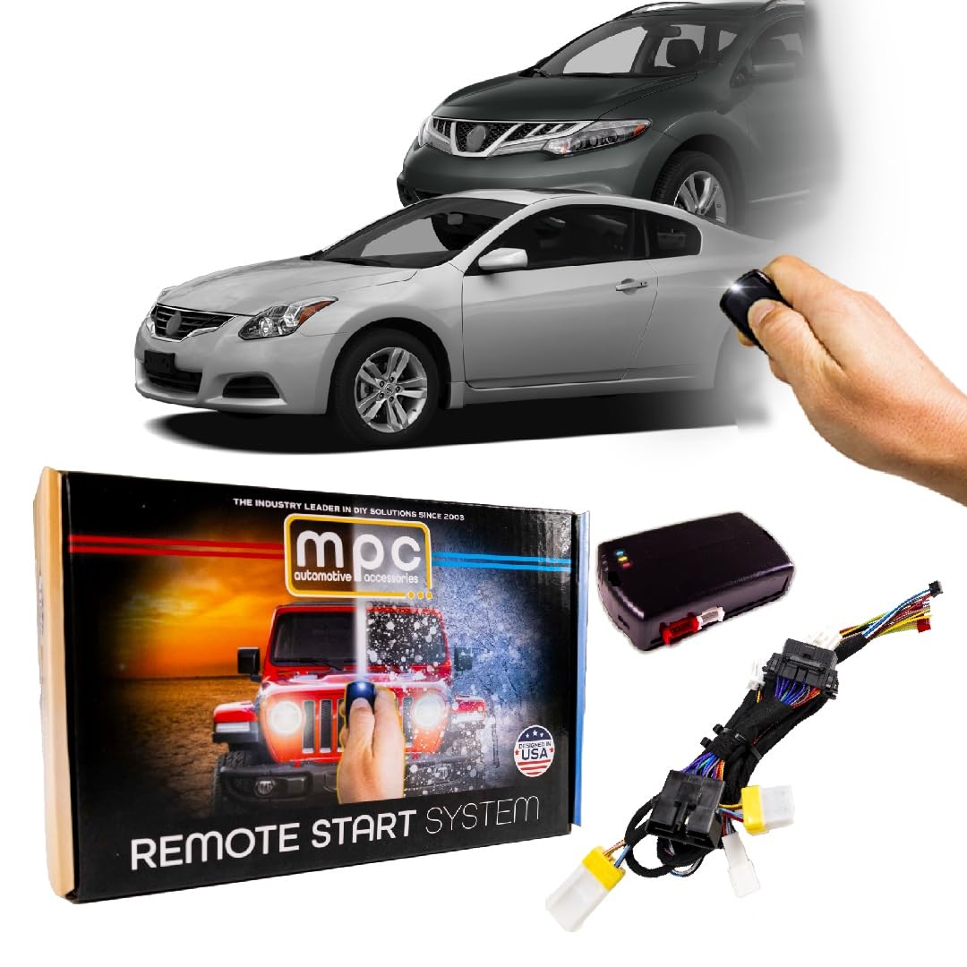 リモートスタート 2009-2014 日産 ムラーノ &amp; マキシマ | 2009-12 アルティマ | OEMフォブ使用 | セミプラグアンドプレイ | ガスのみ｜明金万代