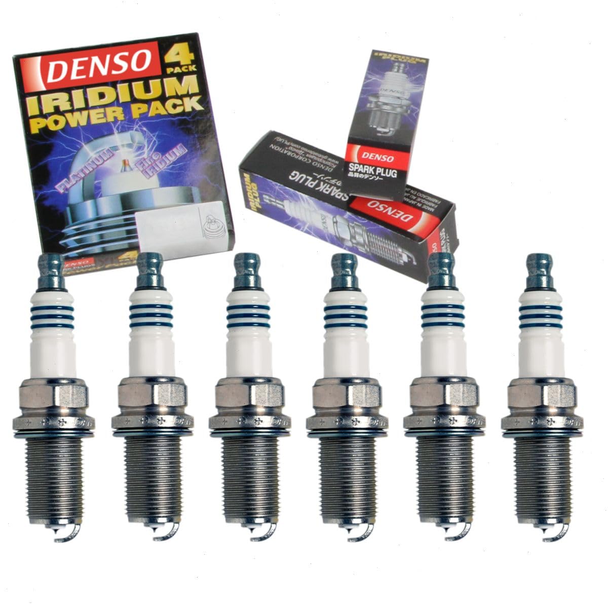 デンソーイリジウムパワースパークプラグ6個 Lexus RX350 3.5L V6 2007-2015に相応う その他-日用品雑貨・文房具・手芸