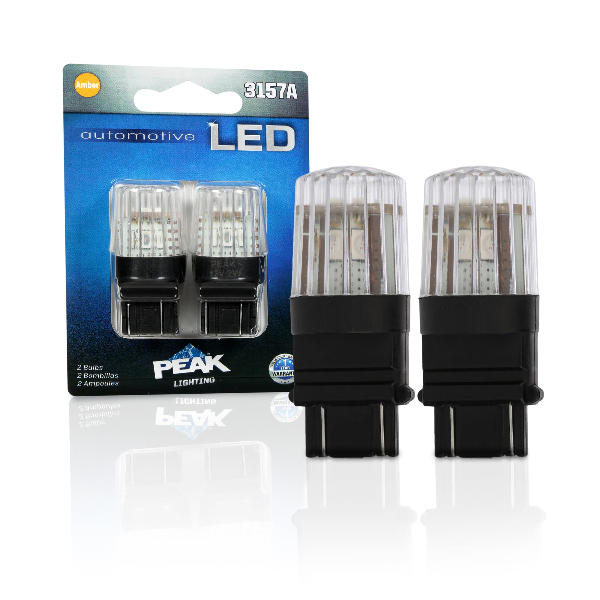 3157ALED-2BPP 末たのもしい黄金色 LED (2個容器に並べる) 日用品雑貨・文房具・手芸-その他