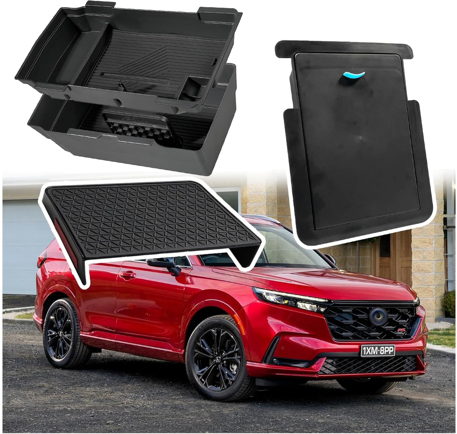 3ピース 2023 2024 CRV センターコンソールトレイ