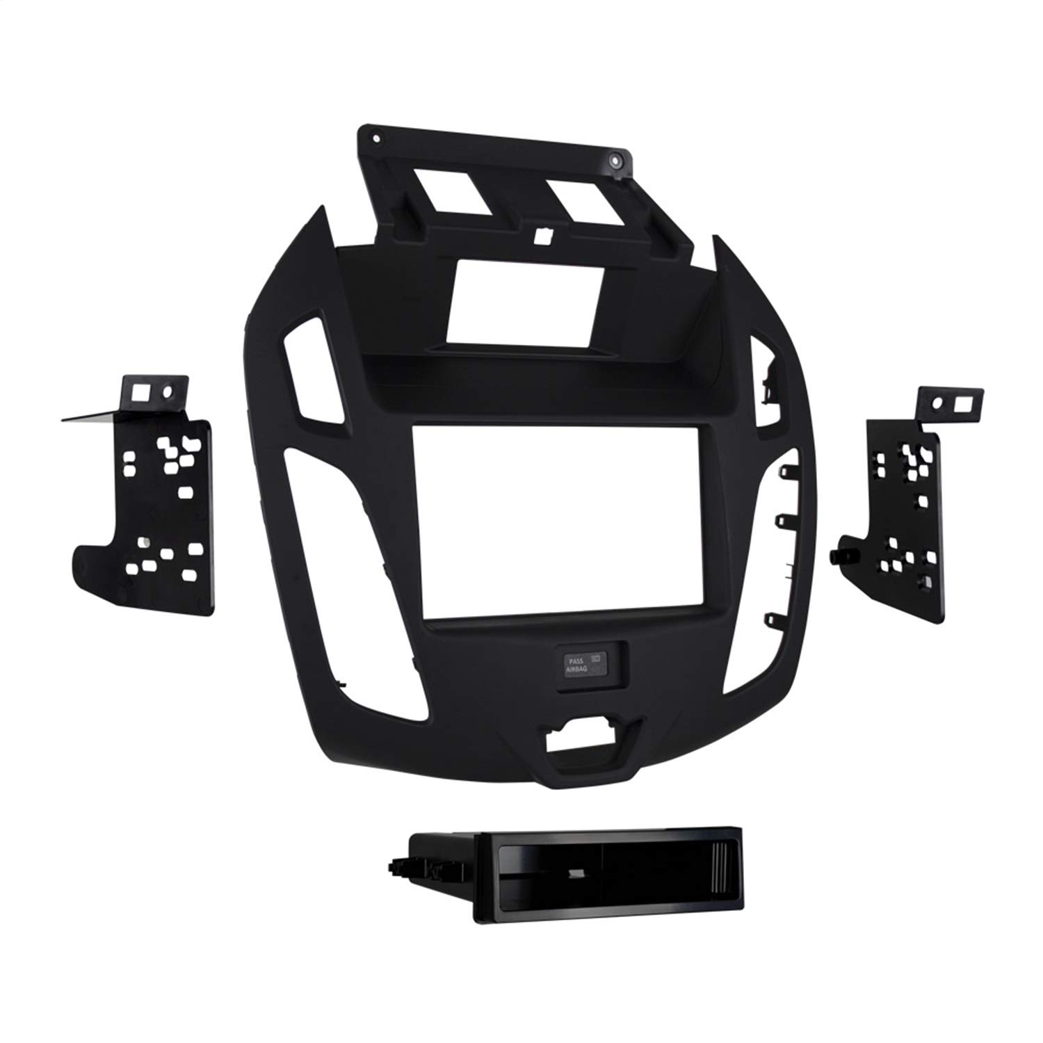 99 – 5831bダブル/シングルDINダッシュキットfor 2014 – Ford Transit Connect with OEM 4.3インチ画面(ブラック)|明金万代