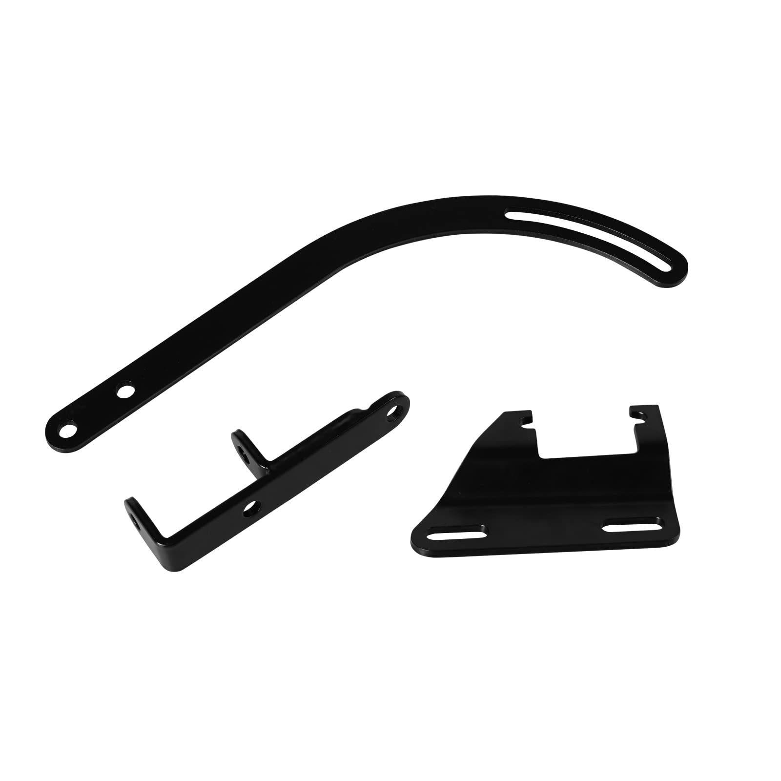 GSTP オルタネーターブラケットキット スモールブロック Chevy SWP SBC 283 305 327 350 ショートウォーターポンプ 運転席側 ブラック｜明金万代