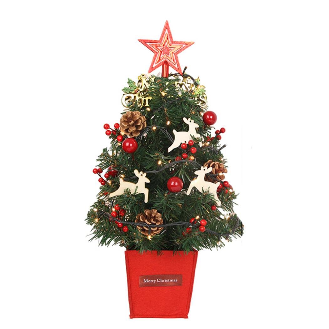 ミニヨーロッパ樅 卓上 ミニ 大きさ 48糎 60糎 christmas tree 精神的な統合飾り気の無い LED点火装置付き添い人 納める助けになる 北欧 飾りつけ かざり付ける 机 棚 今めかしい クリスマス 差し上げ物 差し上げ物 (表現スタイル 1)