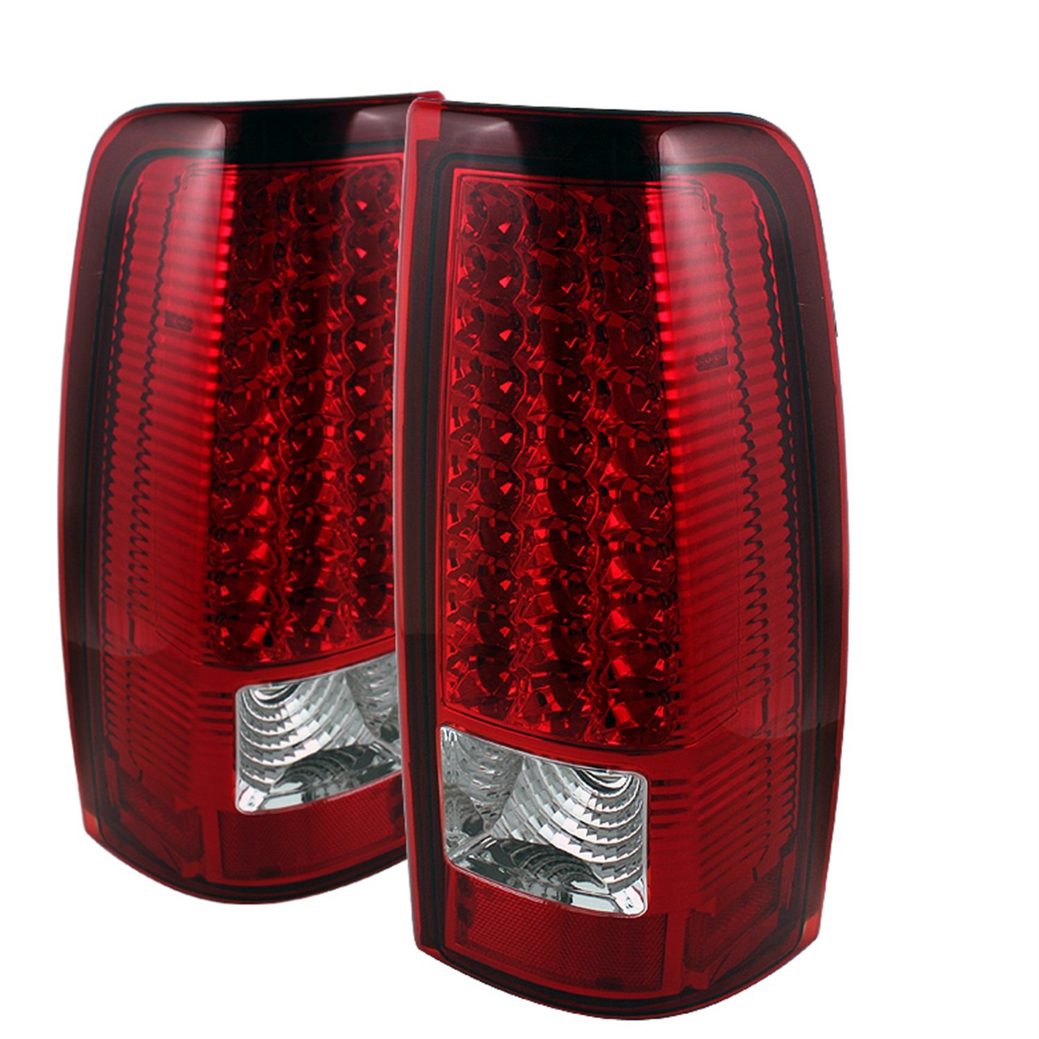 シボレー シル物語詩 1500/2500/3500 GMC シ内鰓 1500/2500/3500 赤いこと/読みやすい LED テールランプ