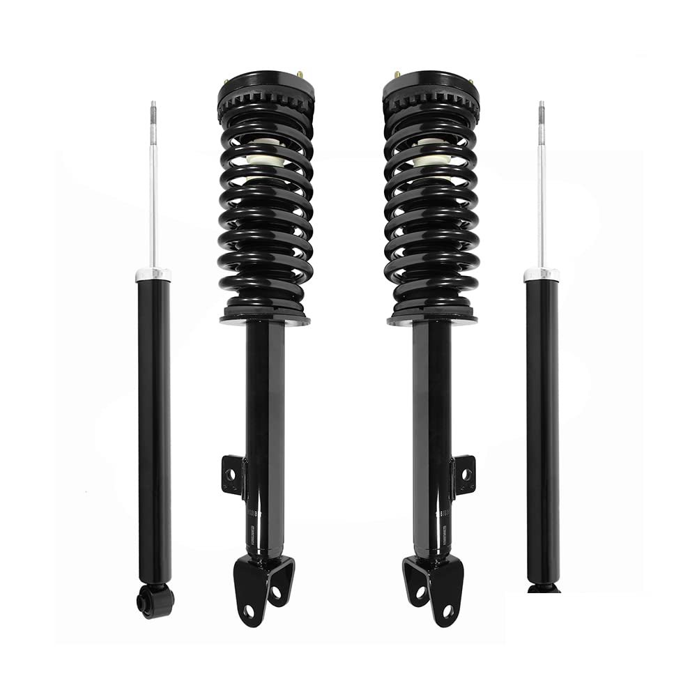 フロントコンプリートストラット\u0026amp;リアベアショックアブソーバー 2006-2010 Dodge Charger V6相応う (4個仕掛ける)