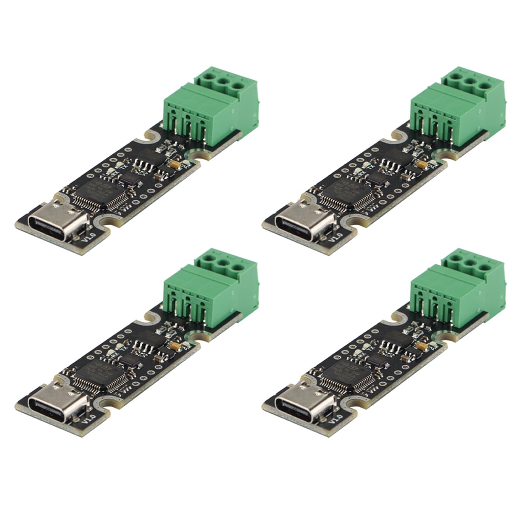 4X STM32F072に基づく3DプリンターUCANボードUSB - CAN アダプタ CANable/CandleLight/Klipper ファームウェアをサポート