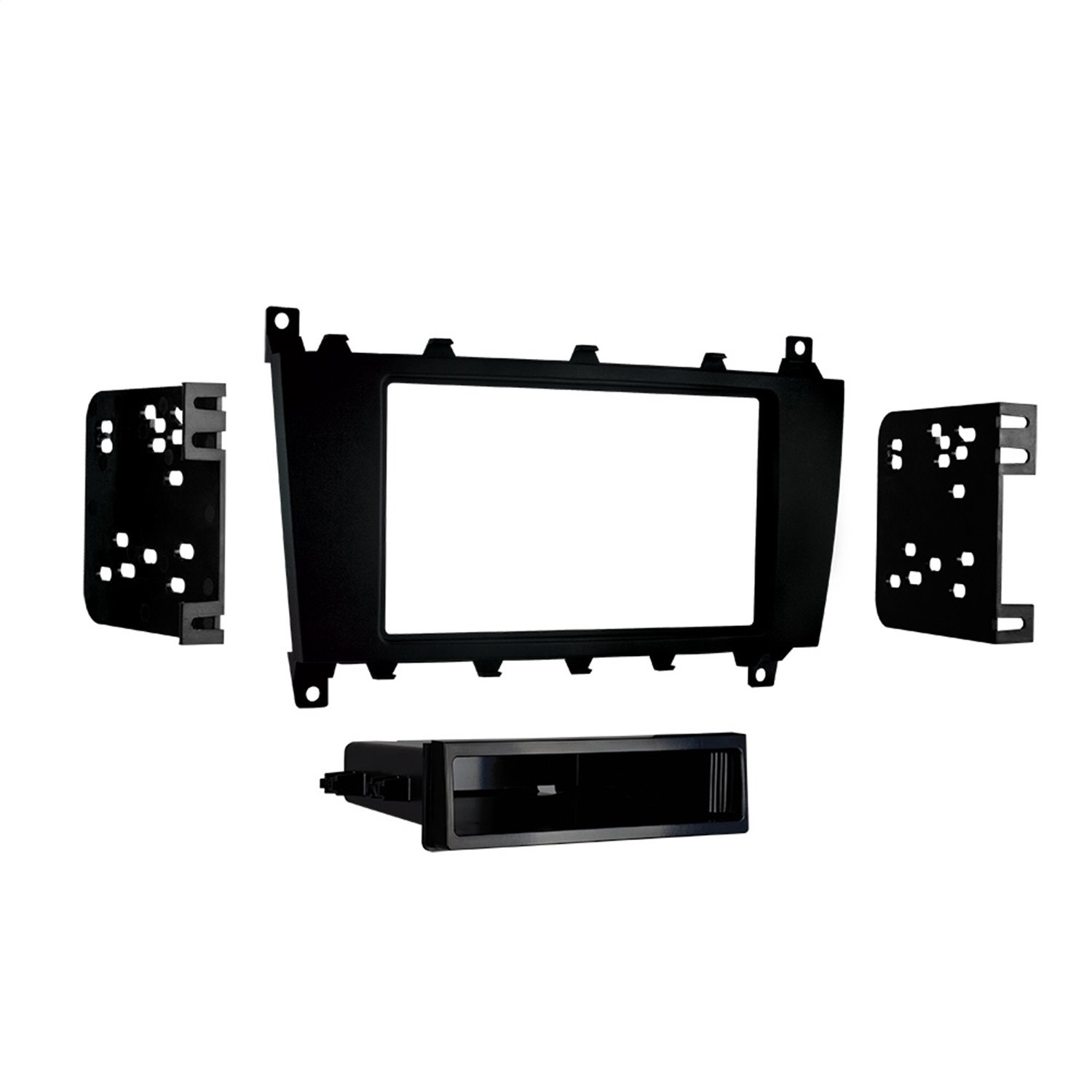 Metra 998721B Mercedes C/CLK Class 05-09 2-DIN In-Dash Mounting Kit|明金万代