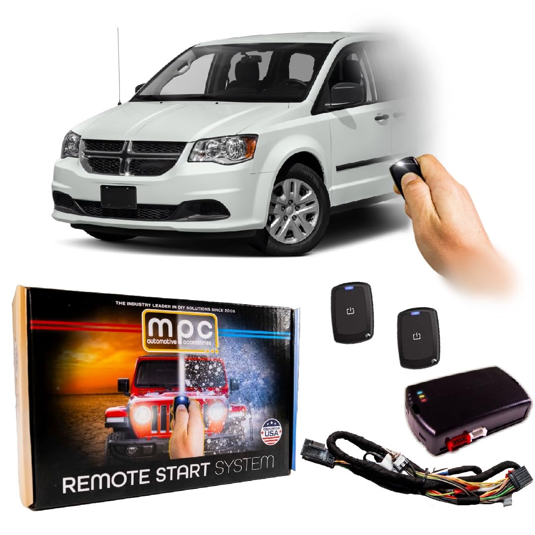プラグアンドプレイ 1ボタンリモートスタートキット 2011-2020 Dodge Grand Caravan用 - Key-to-Start - T馬具 - ファアームウエア プリロード