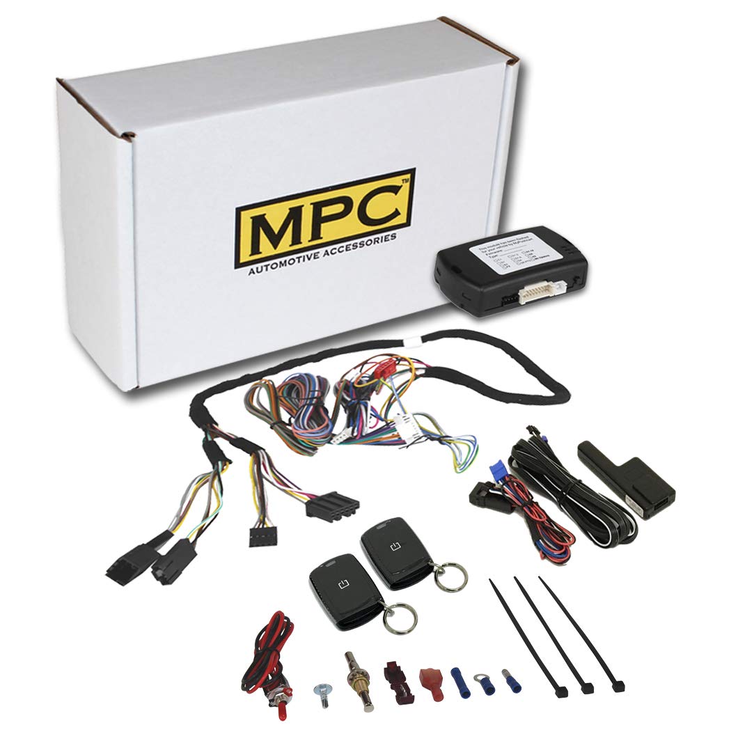 完膚なきまでプラグアンドプレイ 1ボタンリモートスタートキット 2007-2013 GMC Sierra 1500用 - Key-to-Start - EZ Connect T-Harness - ファームウェアプリロード