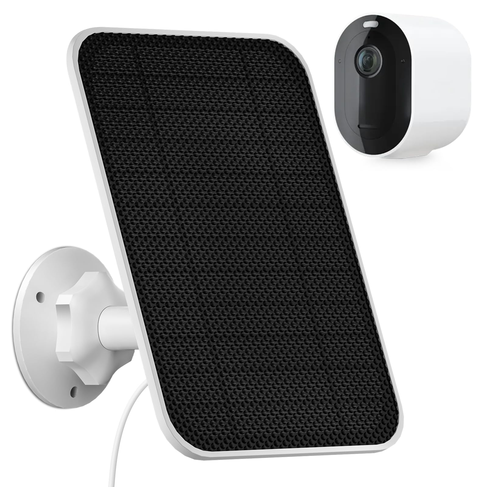 5W Zonnepaneel Voor ARLO Pro 5S/4/3 Ultra & Go 2 – IP66 Waterdicht Met 4m Kabel