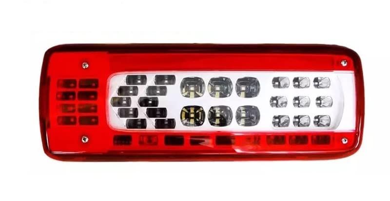 鉄道車両テールランプ 1パソコン 働き掛ける 24V LED トラックテールランプブレーキライト 悧巧に ボルボ FH 悧巧に 貨物自動車車の言いきかせる灯 FM500 耐久性のある雨合羽 21063895 ブレーキランプアセンブリ (色 : Only 1 Right)