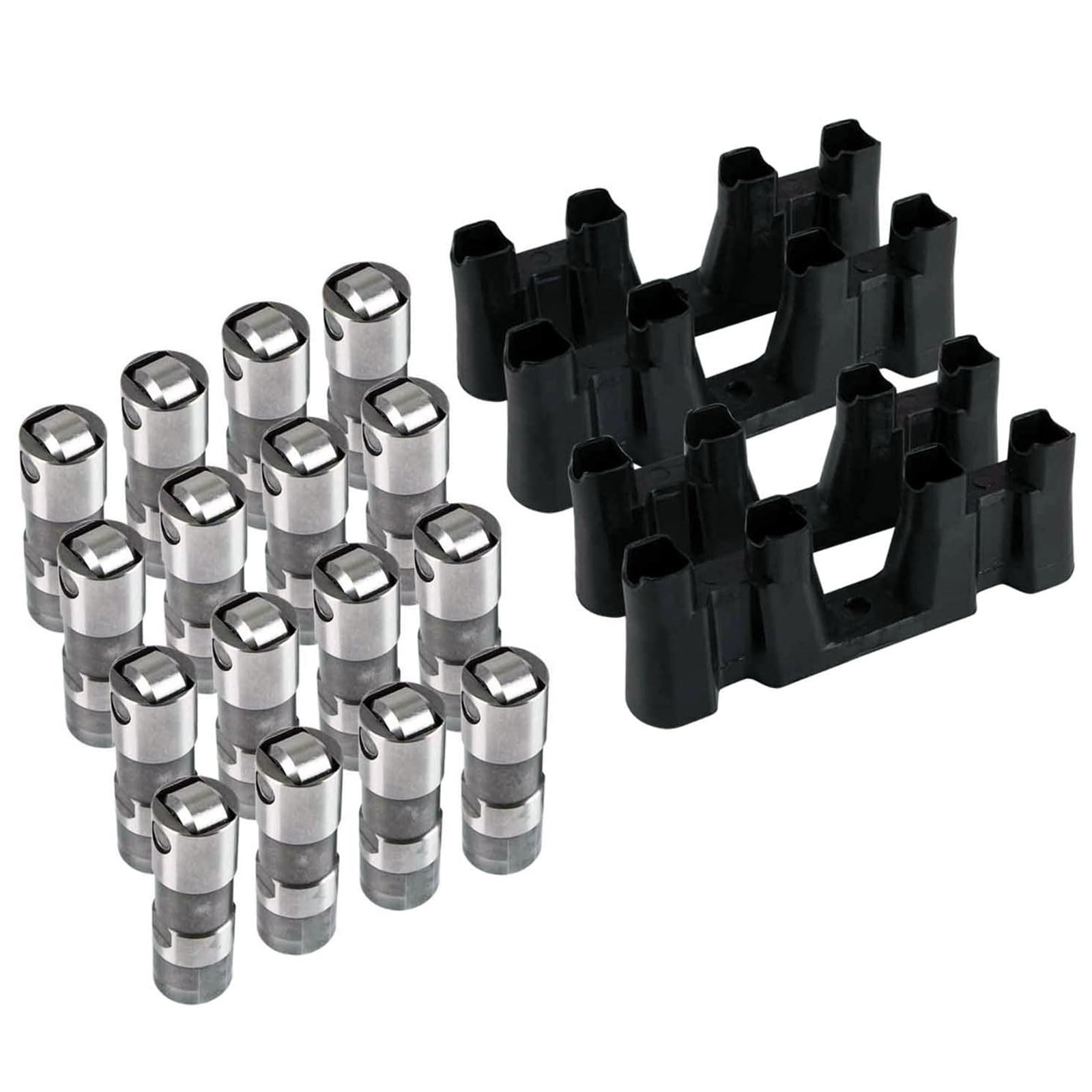 16個 ls7リフター 12499225 油圧ローラーリフターキット GM LS1 LS2 LS3 LS6 LS7 LS9 LSX 発動機 (4.8L 5.3L 5.7L 6.0L 6.2L) ls7リフターとトレイエンジンリフター LS7リフターセット
