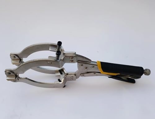 ロックCクランプ パイプ&amp;チューブクランプ パッド4個付き ハードウェアクランプバイス 溶接および木工用 14インチ｜明金万代