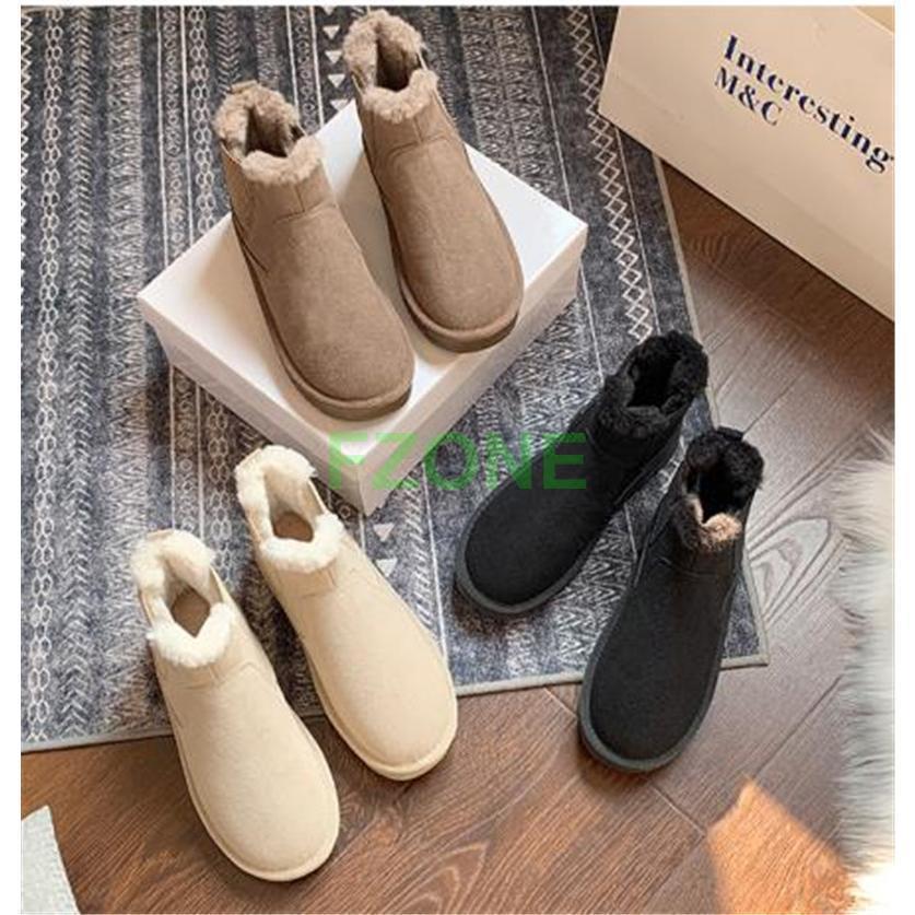 ムートンブーツ レディース ブーツ 冬靴 裏起毛 暖かい もこもこ 痛くない 防寒 防臭 ファー 歩きやすい 疲れない カジュアル