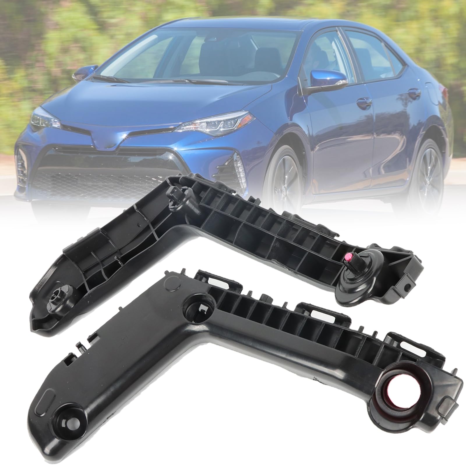 フロントバンパーブラケット トヨタハイランダー 2014 2015 2016 2017 2018 2019 左運転席&amp;右助手席側 521460E060 521450E060 TO1043124 TO1042124用｜明金万代