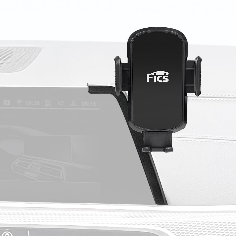 用 車用携帯電話ホルダー &ndash; シームレスディスプレイ統合のためのカスタムフィットマウント ナビゲーション用インテリアアクセサリー 安定した運転ビュー｜明金万代